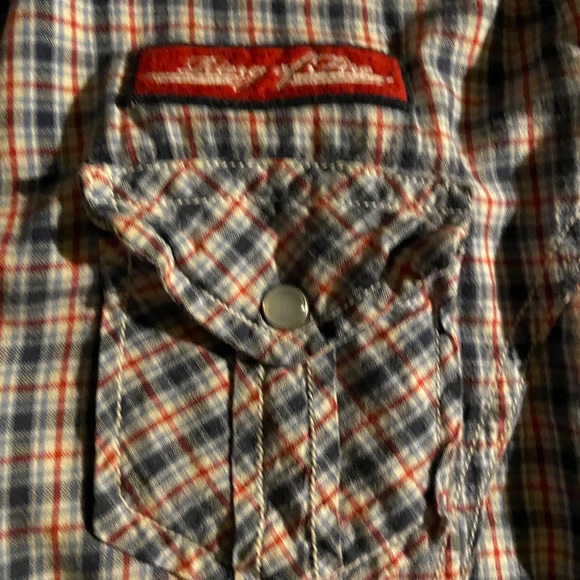 Ring of Fire California Rodeo Flannel Button Down - Picture 8 of 8